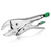 SK 10" Curved Jaw Locking Pliers, Premium CR-V Construction, Ergonomic