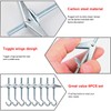 guangyuan Pack of 8 Spring Folding Dowels M4 x 90