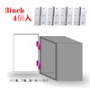 Hardbase Hardware Flat Hinge Hinge Stainless Steel Total Length 2.8