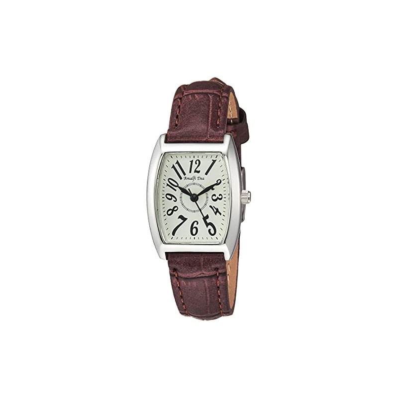 Arias WW20029A Women's Analog Wristwatch, Waterproof, Leather Strap, White, Dial,
