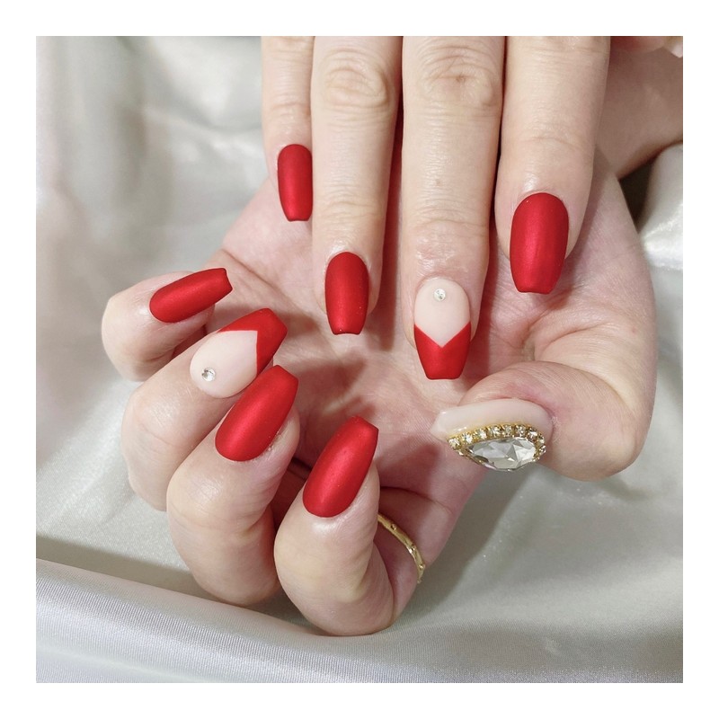 MunNail Apple Princess - Short Oval / MunNail 사과공주 -