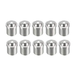sourcing map Door Cabinet Closet Drawer 6mm Dia Stainless Steel Ball Catch Latch Catcher 10Pcs