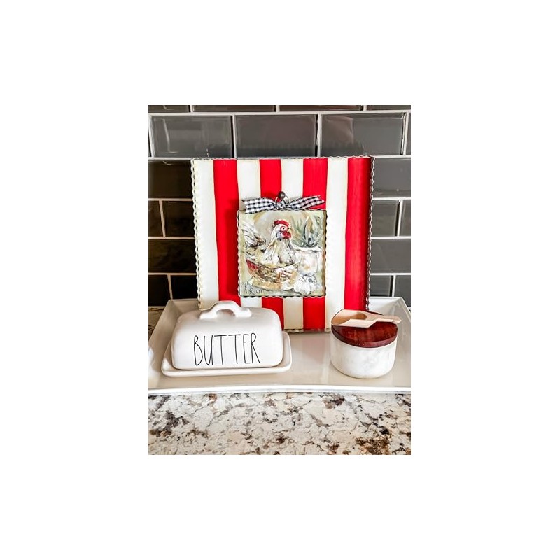 The Round Top Collection - Red & White Display Board