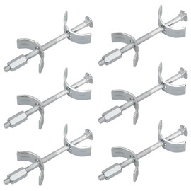 Worktop Connector, Furniture Connector, 100 mm, Set of 6 Panel Connectors, Solid Wood Connectors, Worktop Connector, Furniture Connector for Kitchen Worktops, Bar Counters