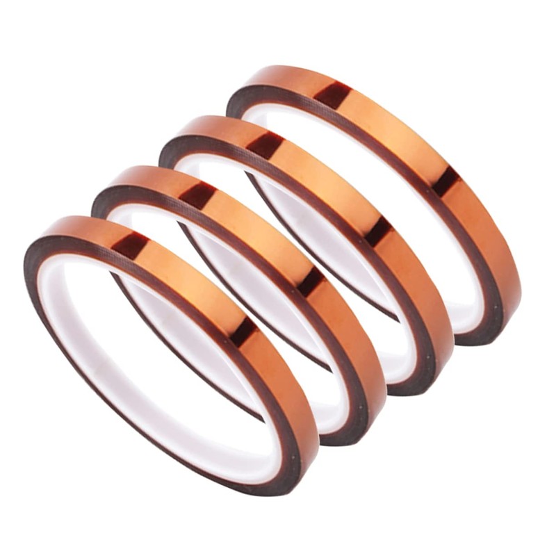 STOBOK 12rolls High-temperature Resistant Polyimide Tape for Soldering and Circuit