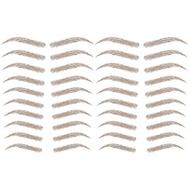 Yesallwas 4D Eyebrow Tattoo Sticker 20-Pairs False Eyebrows Long Lasting Waterproof Makeup Eyebrow Transfers Stickers for Women Lady 2 Sheets (style11 JD-08)