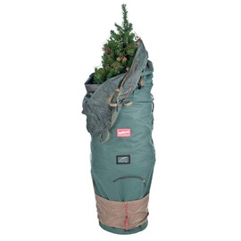 [Upright Tree Storage Bag] - 7.5 Foot Christmas Tree Storage Bag | Hold Artificial Trees up to 7-1/2 Feet Tall - Keep Your Fake Tree Assembled | Hides Under Tree Skirt (7.5' - Medium / Bag Only)