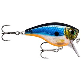 Rapala Unisex Adult BX Big Brat Curls, Blue Ghost, 6 cm