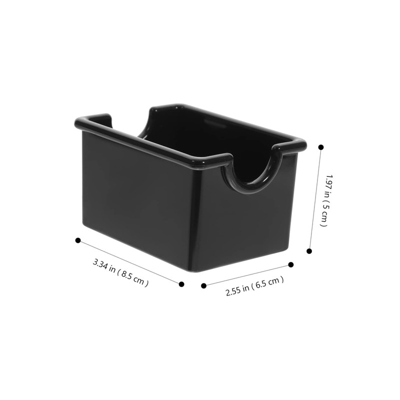 Mikinona Tea Bag Holder Case for Desktop Organization Compact Sugar