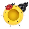 5.4cm Diameter Flower Pot Decor Ladybug Shaped Smoothing Surfaces Iron