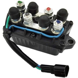 Vzesavc Boat Power Trim and Tilt Relay Assy Compatible with Yamaha 3 Pin Replacement for 61A-81950-01-00 61A-81950-00-00