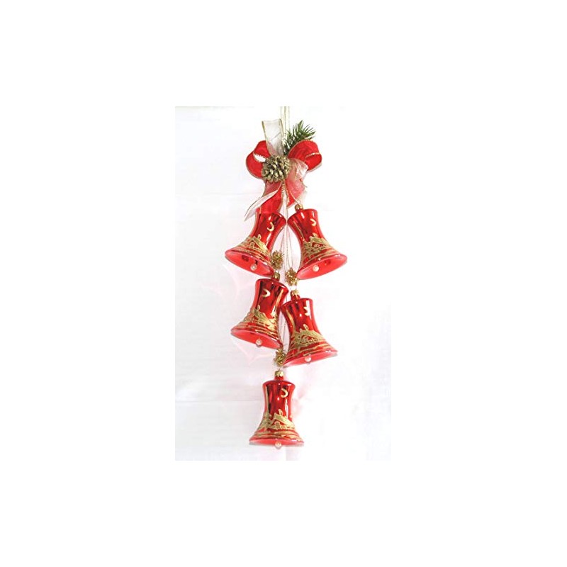 Jingle Bells Lauscha Advent Hanging Christmas Time 7 cm Bell