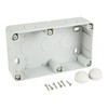 Double Gang Fully Weatherproof Switch & 3 Pin UK Power