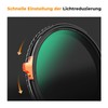 K&F Concept Nano-X True Colour ND Filter 55 mm Polarising