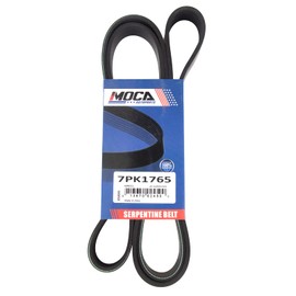 MOCA 7PK1765 EPDM Serpentine Belt for 11-13 Acura TSX 3.5L & 08-15 Dodge Viper 8.4L & 13-14 SRT Viper 8.4L