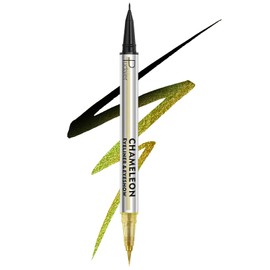 Black and Multichrome Waterproof Liquid Eyeliner, Stay All Day Eye Liner Pen with Precise Tips for Women, Smudge-Proof & Transfer-Resistant, Vegan & Cruelty-Free