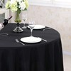 Surmente 120 inch Round Tablecloths -10 Pack Black Round Table