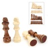 QANYEGN Chess Pieces, Wooden Chess Pieces Set, Wooden Chess Pieces