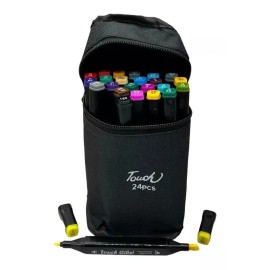 Touch 24 Plumones Marcadores Doble Punta