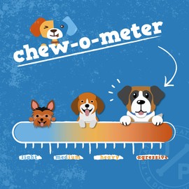 Jack&Pup Dog Bones for Large Dogs - 11 Inch Roasted Meaty Beef Shin Bone Twist (3 Pack) - 11" All Natural Gourmet Twist Shin Dog Bones for Aggressive Chewers - Long Lasting Big Dog Bone (3 Piece Pack)