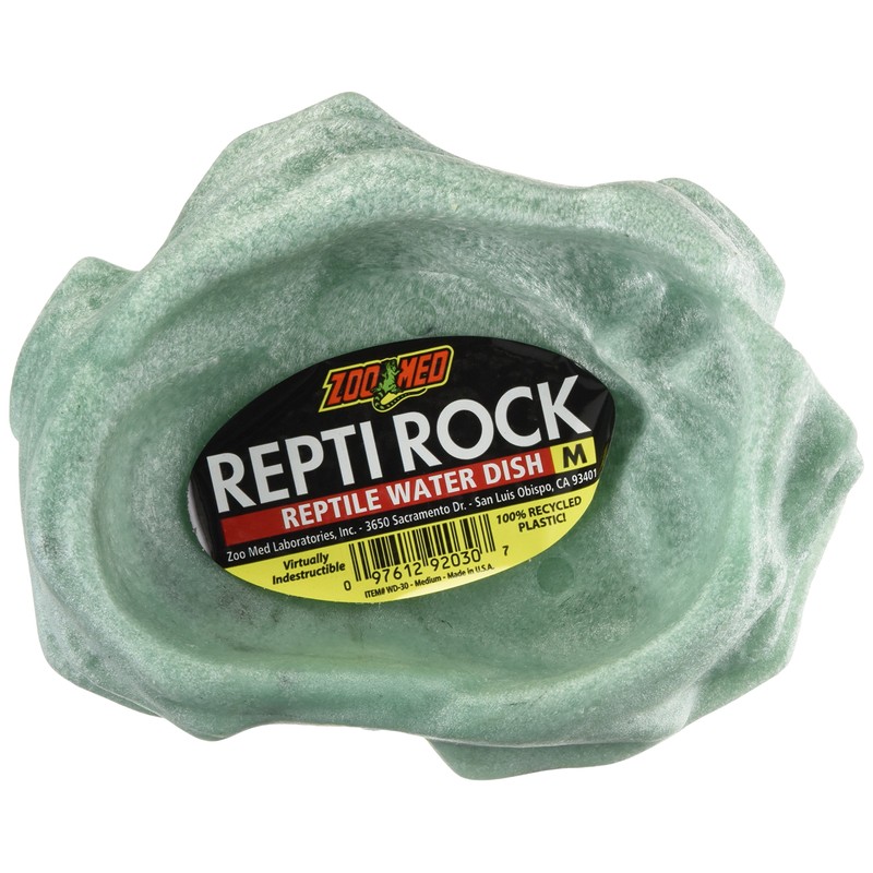 Zoo Med Reptile Rock Water Dish, Medium