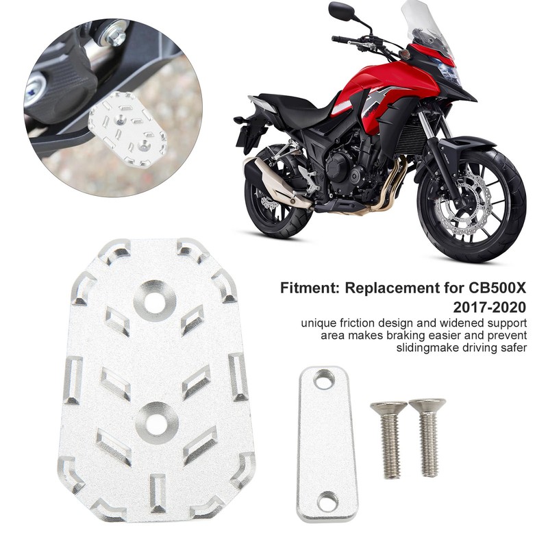 Brake Lever Pedal Extender Extension Enlarge Pad CNC Aluminum Alloy