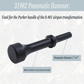 31982 air Hammer Bits，Smoothing Air Hammer Bits， 1" x 4" Bits Fits For Ingersoll Rand Series Air Hammer ， Fits Impact Tool Air Hammer Attachments