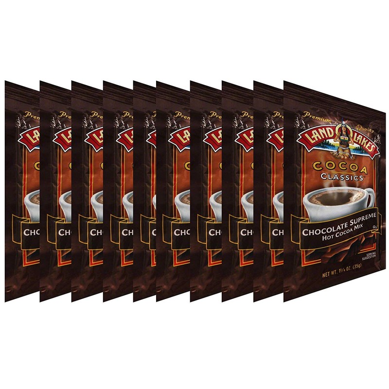 Land O' Lakes Hot Cocoa Mix, Chocolate Supreme, 1.25 oz