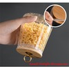 FANTESTICRYAN Glass Coffee Nuts Canister Airtight Storage Jar Petal Decorative