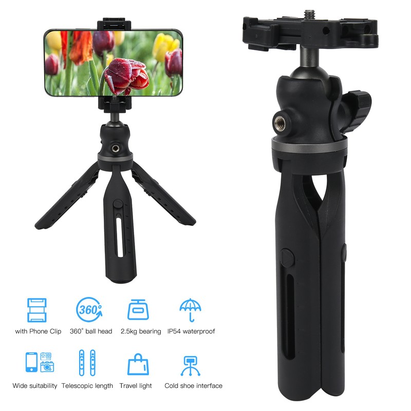 TELESIN Mobile Motion Camera Portable Tripod Selfie Stick 360° Live