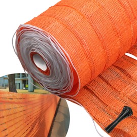POYEE 4x100ft Plastic Mesh Fence Safety Fence, Construction Barrier Netting