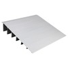 6" Rise Door Threshold Ramp, Non-Slip Surface, 800Lbs Load Capacity,