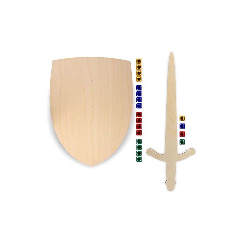 Herr Bo & Co Knight's shield (without handle or loop)