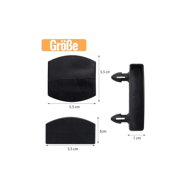 FAMSTURLON Pack of 36 Slatted Frame Caps, Slatted Frame Holder,
