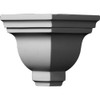 Ekena Millwork MOC05X04ED Outside Corner Moulding (matches moulding MLD04X05X06ED), 5"P