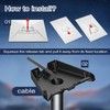 Starlink Gen 3 Mount, 360° Adjustable Starlink Short Wall Mount