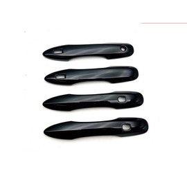 TADOKAPATU Toyota New Sienta Dedicated Door Handle Cover, Door Knob Cover, Door Panel, Garnish, Exterior Scratch-Resistant, ABS Material, 4 PCS, SIENTA MXPC10G, MXPL10G, MXPL15G, 10 Series, Piano