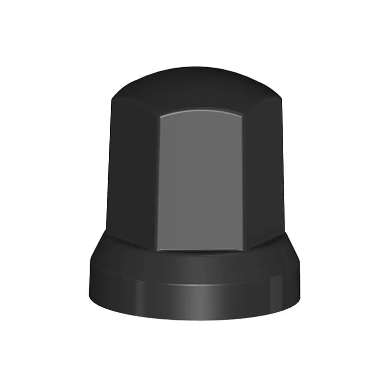 MelTruck® 20 x Black Wheel Nut Caps Protection Cover Diameter