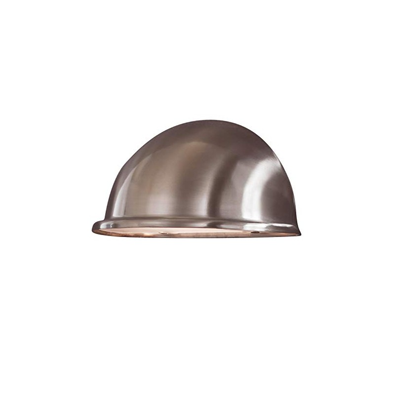 Außenwandleuchte TORINO in Edelstahl, Breite 20cm