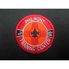 Philmont Training Center Orange Center, 75mm Diameter Patch   GA5