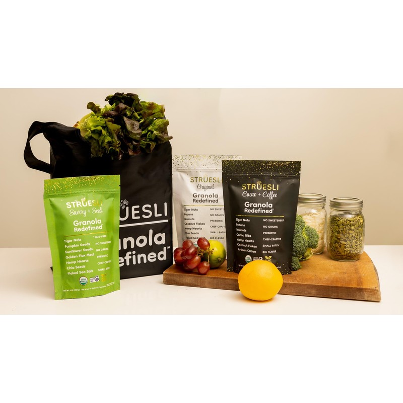 Struesli - Organic Granola Redefined | No Sweeteners | No