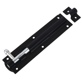 Skandh Iron Tower Bolt Slide Latch Lock Barrel Bolt Locks for Doors Security Latches for Cabinets, Windows, Gate Door Bolts Heavy Duty (Powder Coated)