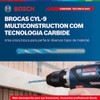 Bosch Professional 4tlg. Mehrzweckbohrer-Set CYL-9 Multi Construction