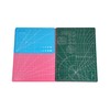 Double-Sided A4 Self-Healing Cutting Mat, Green, Professional Grid Lines for