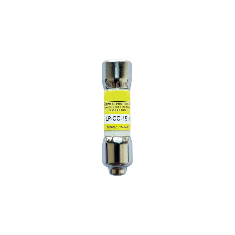 10-Pack LP-CC-15 LP-CC-15A 15A 600Vac Class CC Time Delay Fuse