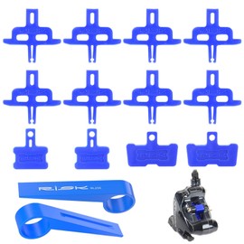 2 Pcs BremskolbenrüCksteller Fahrrad,12 Pcs Transportsicherung Scheibenbremse，BremskolbenrüCksteller für Rennrad, MTB, Fahrrad, Öl, Bremssattel Kunststoff Reparaturwerkzeug