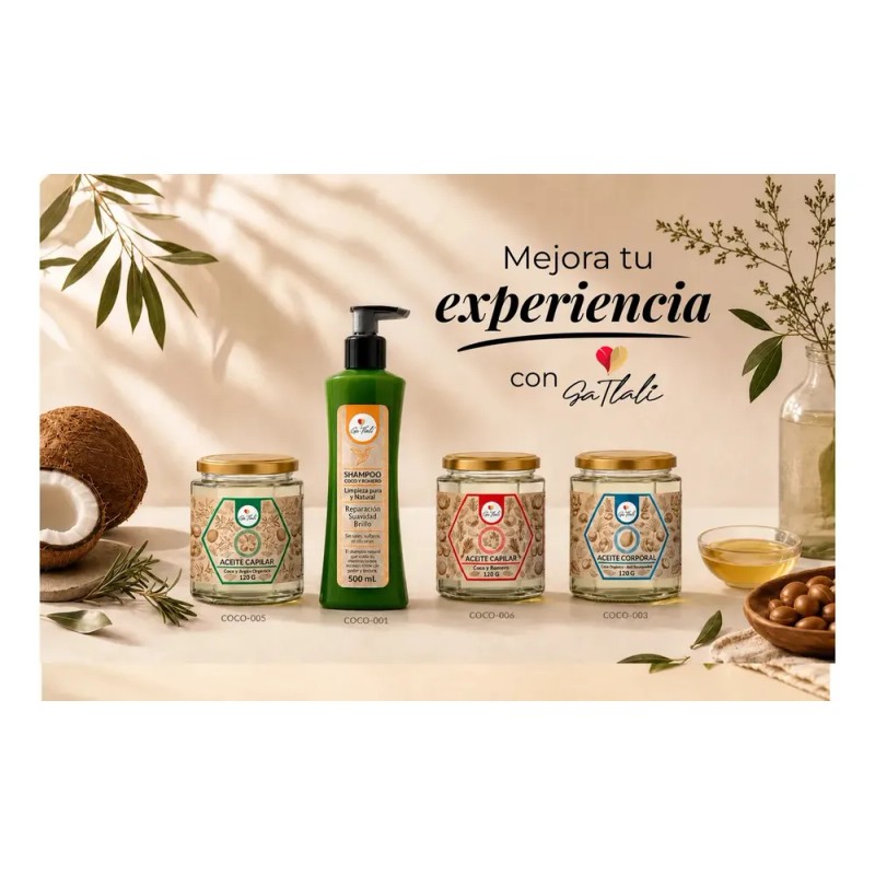 Aceite Capilar - Crecimiento - Brillo - Hidratación - Suavidad