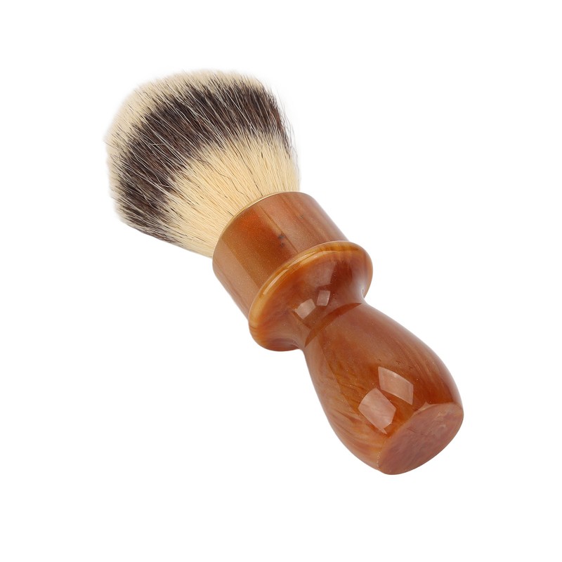 Men Shaving Brush Home Hair Salon Ergonomic Resin Handle Soft