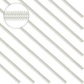 SUNNYCLUE 30G French Wire 1mm French Bullion Wire French Wire Spiral Copper Wires Metal Wire Flexible Coil Wire French Wires for Jewelry Making Embroidery Beading Art Work Garment Decoration