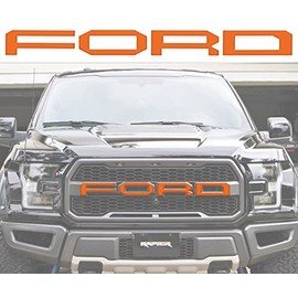 Front Grille Letter Overlays - Compatible with 2015-2020 Raptor